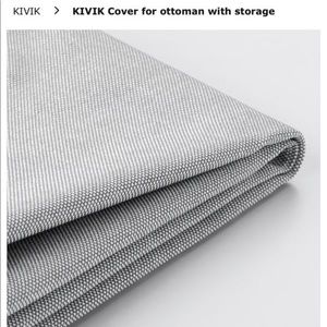 IKEA Kivik ottoman cover
